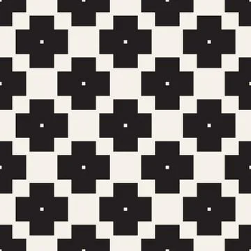 Seamless tracery pattern. Repeated stylized lattice. Symmetric geometric wa.. Stock Illustration