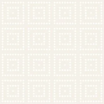 Seamless tracery pattern. Repeated stylized lattice. Symmetric geometric wall Illustrazione stock