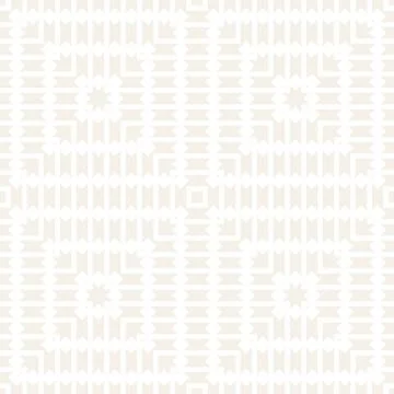 Seamless tracery pattern. Repeated stylized lattice. Symmetric geometric wall Stock Illustration