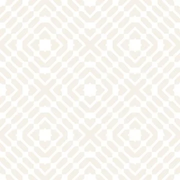Seamless tracery pattern. Repeated stylized lattice. Symmetric geometric wall Illustrazione stock