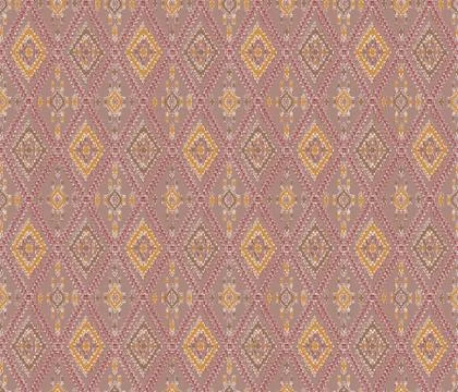 Seamless traditional design background Stock Illustration