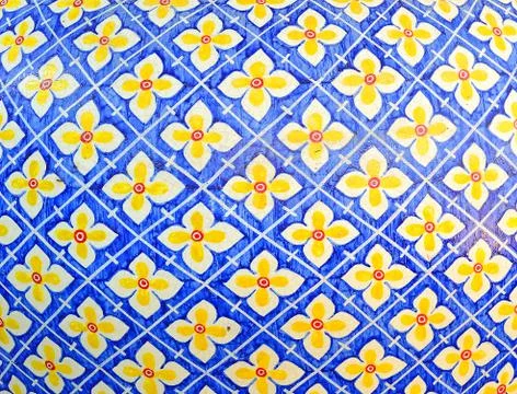 Seamless traditional mosaic pattern Stock Photos