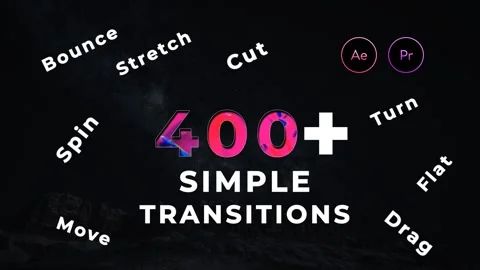 Seamless Transitions Pack Stock After Effects