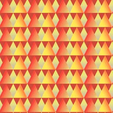 Seamless triangle background Stock Illustration