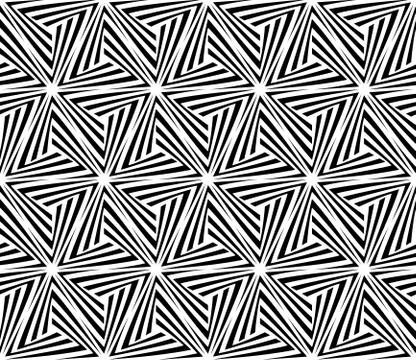 Seamless triangle elements pattern Stock Illustration