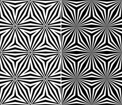 Seamless triangle elements pattern 스톡 일러스트