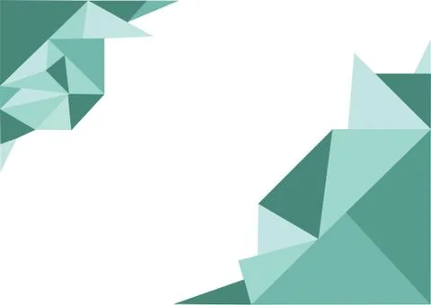 Seamless Triangle geometric design with white background Stock Illustration