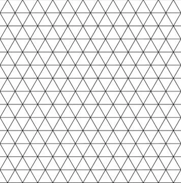 Seamless triangle geometric pattern background. Vector illustration Illustrazione stock