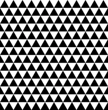 Seamless triangle geometric pattern background. Vector illustration Illustrazione stock