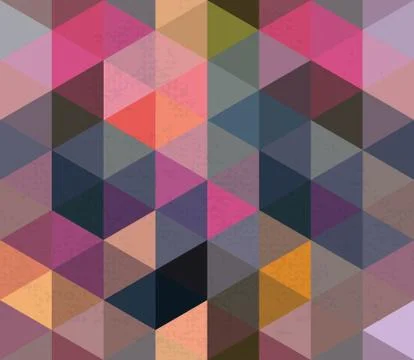 Seamless Triangle Pattern, Background, Texture Stock Illustration