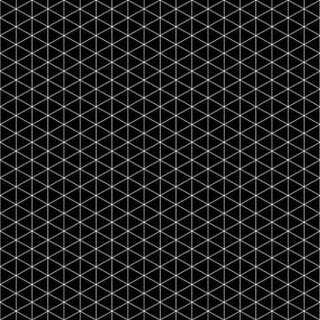 Seamless triangle pattern. Black, white. Geometric texture. Vector art. 스톡 일러스트