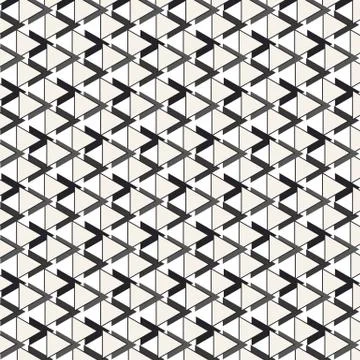 Seamless triangle pattern.  Geometric Abstract background. Vector illustratio Stock Illustration