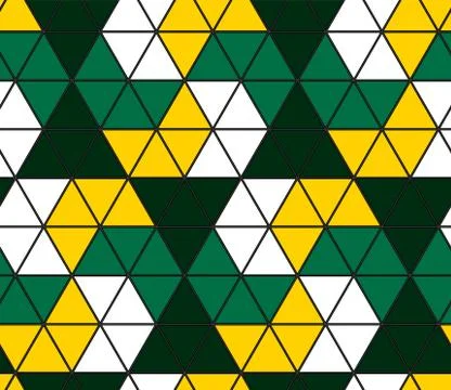 Seamless triangle pattern. Geometric wallpaper of the surface. Unique background Illustrazione stock