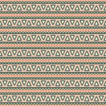 Seamless triangle pattern Stock Illustration