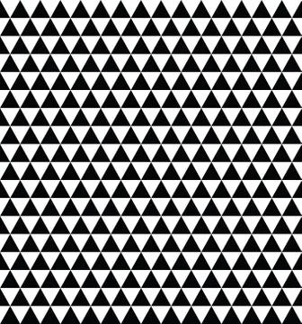 Seamless Triangle Pattern. Stock Illustration