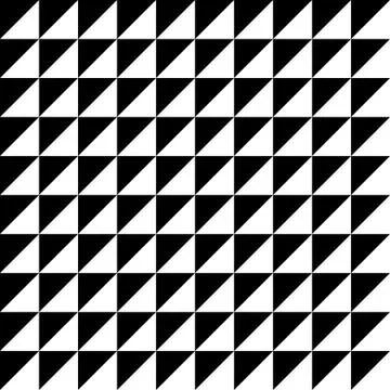 Seamless triangle pattern Stock Illustration