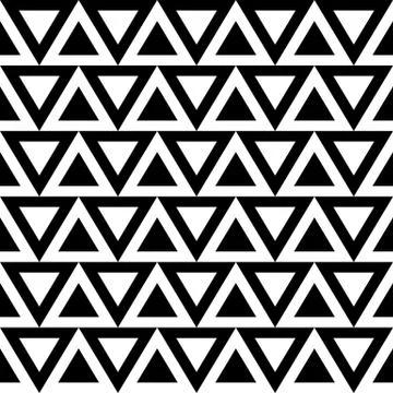 Seamless triangle pattern Stock Illustration