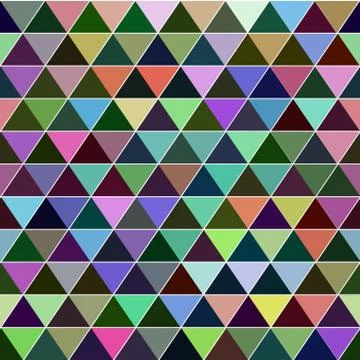 Seamless triangle pattern. Vector background. 스톡 일러스트