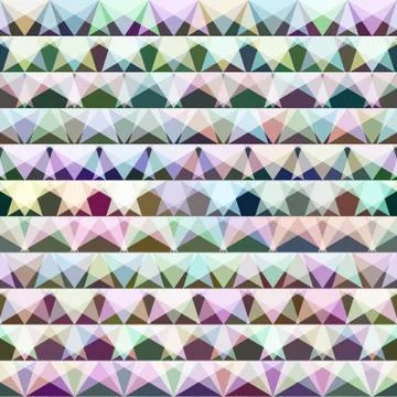 Seamless triangle pattern. Vector background. Stock Illustration