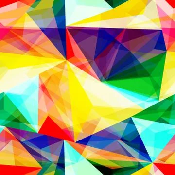 Seamless triangle pattern. Vector background. Geometric abstract texture 스톡 일러스트