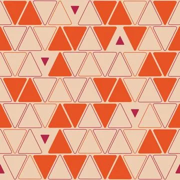 Seamless triangle pattern. Vector background. Geometric abstract texture Stock Illustration