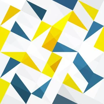 Seamless triangles background Stock Illustration