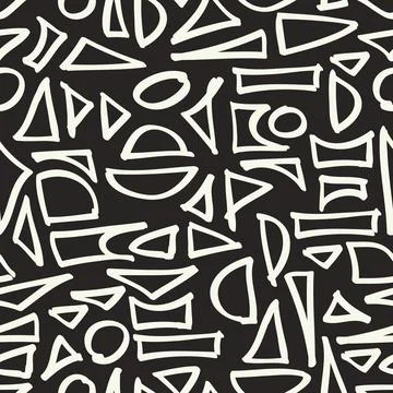 Seamless triangles background Stock Illustration