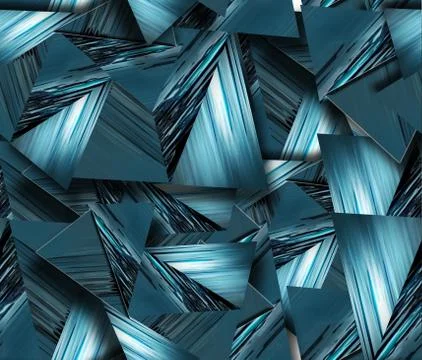 Seamless triangles Stock Illustration