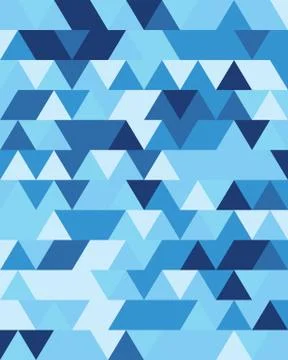 Seamless triangular patter Stock Illustration