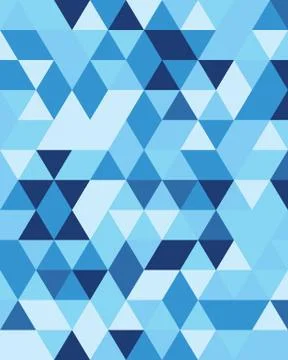 Seamless triangular patter Stock Illustration