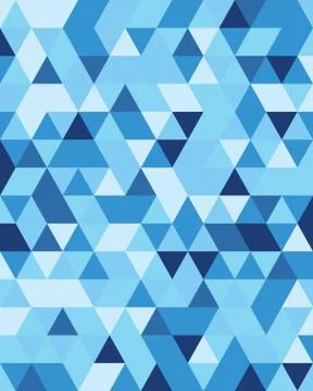 Seamless triangular pattern Stock Illustration
