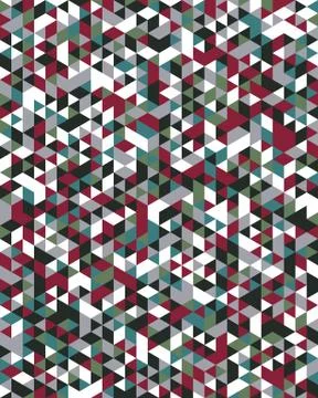 Seamless triangular pattern Illustrazione stock