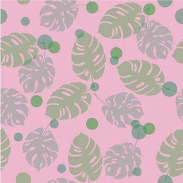 Seamless tropical vector illustration. Ilustración de archivo