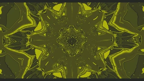 Seamless tunnel loop screensaver with vibrant patterns and dynamic color sh.. Stock Footage 316832126