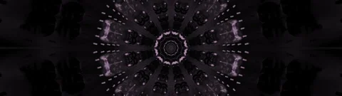 Seamless tunnel loop video for visual experiences and ambient scr Stock Footage 318172773