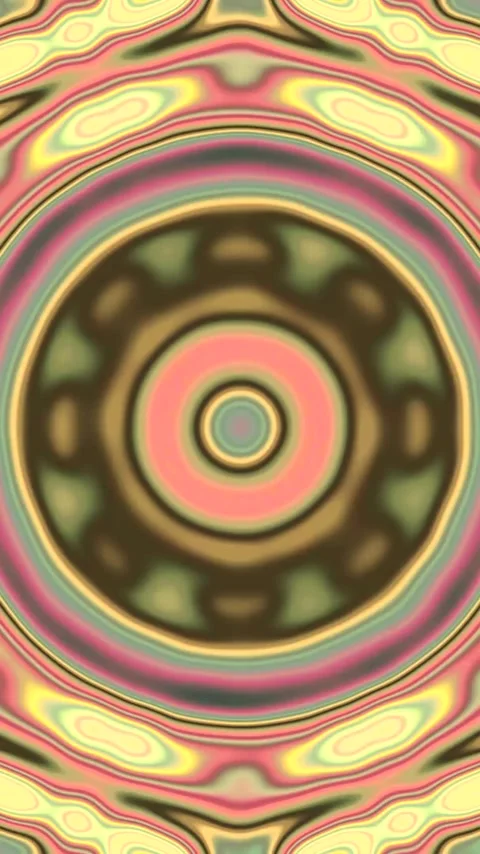 Seamless tunnel video loop creates smooth visual effects in vibrant colors .. Stock Footage 319003601