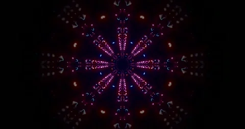 Seamless tunnel video loop creates mesmerizing visual effects for relaxatio.. Stock Footage 319072610
