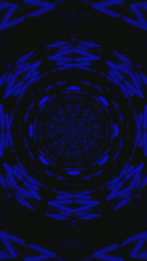 Seamless tunnel video loop creates immersive journey through swirling blue .. Stock Footage 321266736