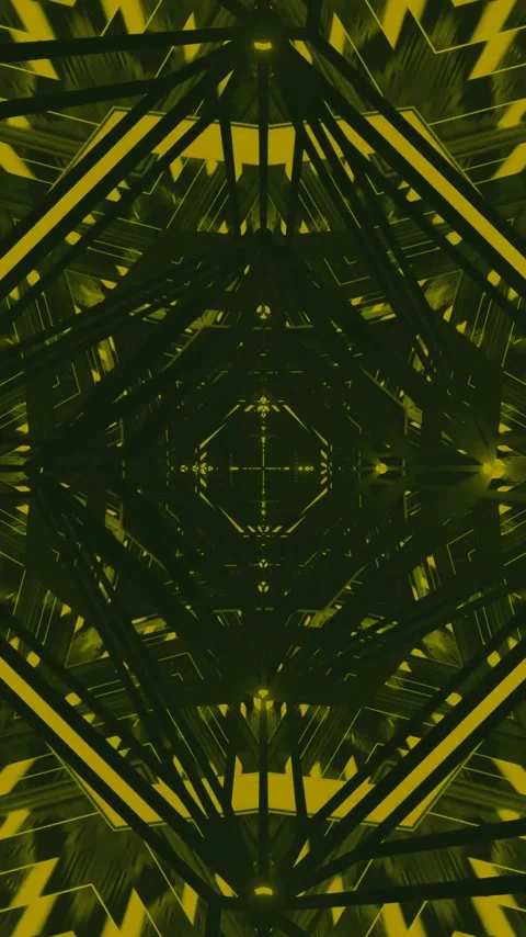 Seamless tunnel video loop creates mesmerizing visual experience for screen.. Stock Footage 321268348