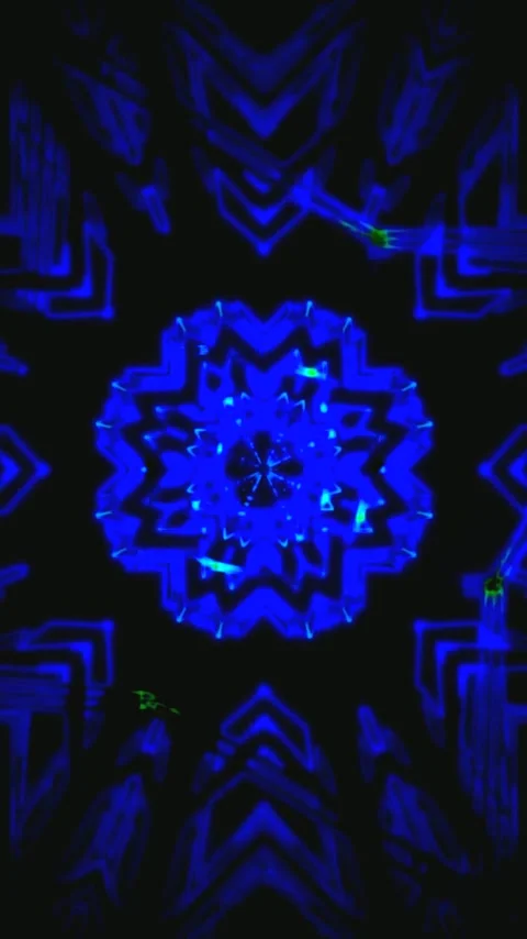 Seamless tunnel video loop creates dynamic visual experience with vibrant c.. Stock Footage 321570490