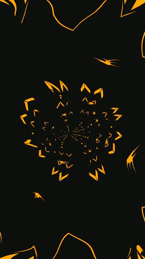 Seamless tunnel video loop creates a captivating visual experience with dyn.. Stock Footage 321571301