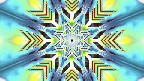 Seamless tunnel video loop creating a dynamic and mesmerizing visual experi.. Stock Footage 320383001