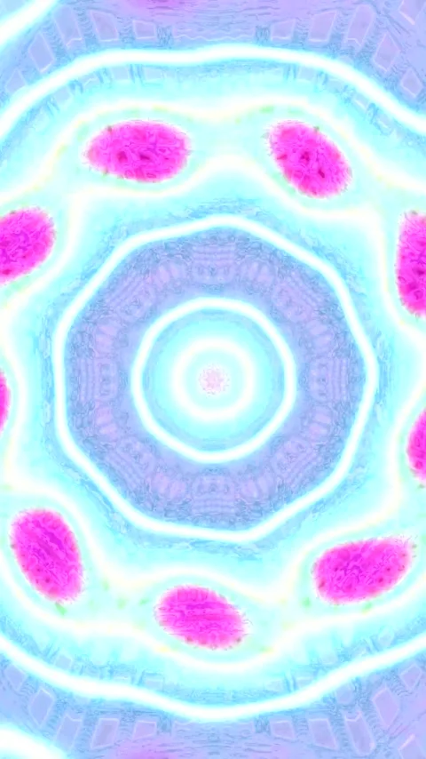 Seamless tunnel video loop creating a vibrant visual experience with swirli.. Video stock 321263319