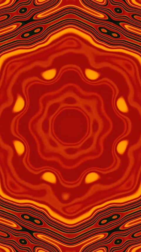 Seamless tunnel video loop creating mesmerizing patterns in vibrant colors .. Stock Footage 321564376