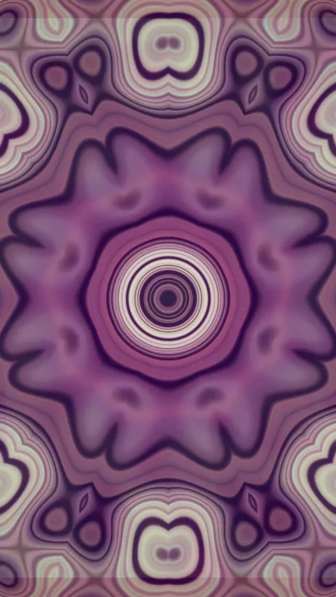 Seamless tunnel video loop with dynamic purple patterns and mesmerizing vis.. Stock Footage 321271495