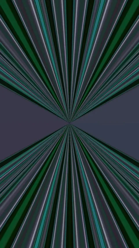 Seamless tunnel video loop featuring dynamic green and silver patterns for .. Stock Footage 321269814