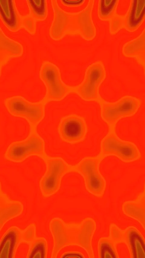Seamless tunnel video loop featuring dynamic red patterns and vibrant visua.. Stock Footage 321269827
