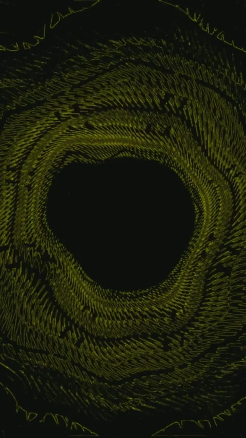 Seamless tunnel video loop featuring dynamic patterns and colors for immers.. Stock Footage 321564893