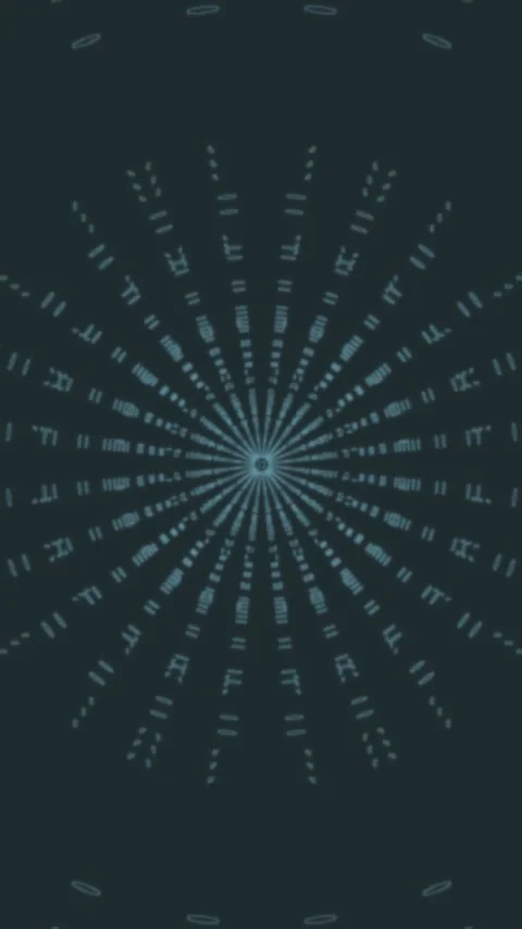 Seamless tunnel video loop ideal for screensaver creating an immersive visu.. Stock Footage 321569406