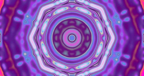Seamless tunnel video loop screensaver with vibrant colors and dynamic patt.. Stock Footage 319416141